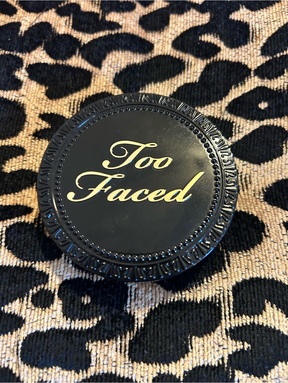 Too Faced Cocoa Powder Foundation medium tan
